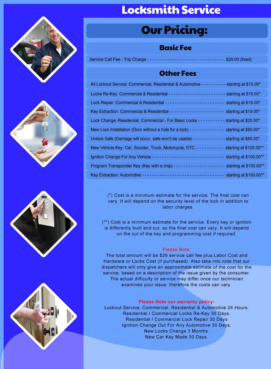 Miami Super Locksmith Miami, FL 305-894-9389 - Pricelist-15